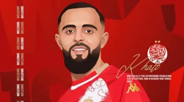 صفقة انتقال حر.. الوداد يضم نبيل خالي إلى صفوف الفريق